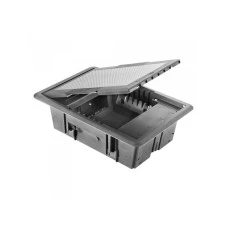 GEWISS Podna kutija sa INOX poklopcem 10M GEWISS Podna kutija sa INOX poklopcem 10M