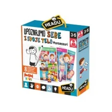 HEADU Montesori igra Upoznajmo sebe i svoje telo HEADU Montesori igra Upoznajmo sebe i svoje telo