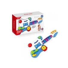 Huanger Moja prva interaktivna gitara plava Huanger Moja prva interaktivna gitara plava