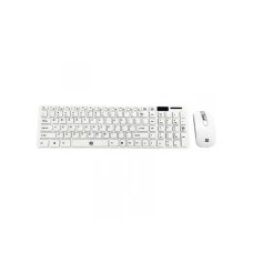 JETION Bežična tastatura i miš US (Bela) JT-DKB085