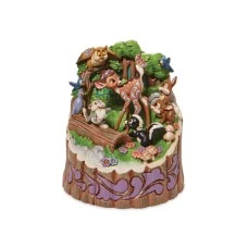 JIM SHORE Forest Friends (Bambi Carved by Heart Figurine)