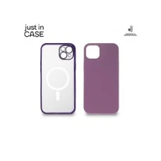 JUST IN CASE 2u1 Extra case MAG MIX PLUS paket ljubičasti za iPhone 14 Plus