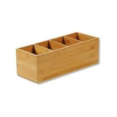 KESPER KSP70850 Kutija za escajg sa 4 pregrade od bambusa 35 x 14x 12 cm