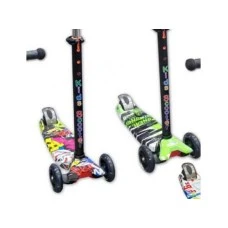 KIDS Trotinet maxi šareni D18