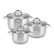 KINGHOFF KH4446 SET ŠERPI 1/3 INOX 6 DELOVA