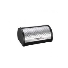 KLAUSBERG KB7454 Kutija za hleb čelik srebrno crna 38 x 28 x 18,5 CM KLAUSBERG KB7454 Kutija za hleb čelik srebrno crna 38 x 28 x 18,5 CM