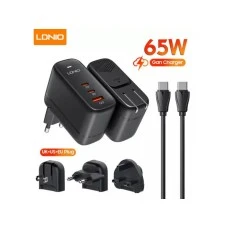 LDNIO Q366 GaN 65W Kućni punjač sa adapterom LDNIO Q366 GaN 65W Kućni punjač sa adapterom