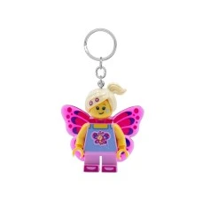 LEGO Iconic privezak za ključeve sa svetlom: Devojčica sa krilima leptira