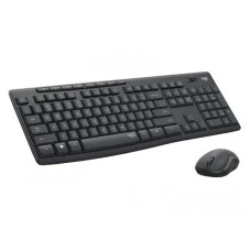 LOGITECH MK295 Silent Wireless Combo US tastatura + miš crna