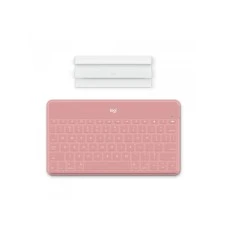 LOGITECH Tastatura Keys-to-go Ultra-light, Ultra-Portable Bluetooth za iPhone, iPad, Apple TV i Mac - roze - UK