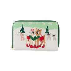 Loungefly Rudolph Merry Couple Zip Around Wallet Loungefly Rudolph Merry Couple Zip Around Wallet