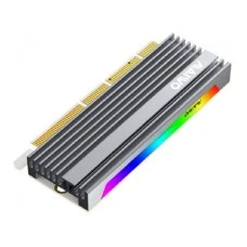 MAIWO Adapter M.2 NVMe na PCI-Express RGB Alu heatsink KT058