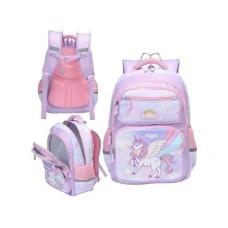 MILENIJUM MILLA Školski ranac za devojčice Jednorog, Ljubičasti MILENIJUM MILLA Školski ranac za devojčice Jednorog, Ljubičasti