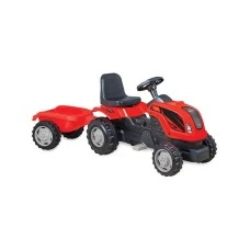 Milla Toys Traktor na pedale sa prikolicom crveni 88/10107 Milla Toys Traktor na pedale sa prikolicom crveni 88/10107