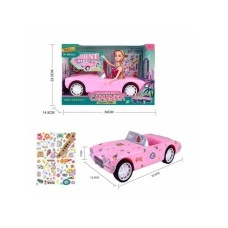 Milla Toys Lutka sa autom i stikerima za sređivanje auta 11/63765