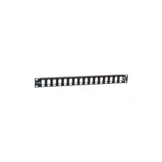 MIRSAN Patch panel 19/1U sa 16 slotova ,bez modula RAL9005 Mirsan MR.19P16P1U.01 MIRSAN Patch panel 19/1U sa 16 slotova ,bez modula RAL9005 Mirsan MR.19P16P1U.01