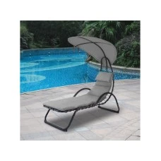 ModernHome Baštenska ležaljka sa tendom (PH158C) ModernHome Baštenska ležaljka sa tendom (PH158C)