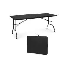ModernHome ModernHome Sklopivi sto 180cm Black ModernHome ModernHome Sklopivi sto 180cm Black