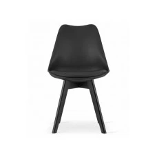 ModernHome Napoli set 4 stolice Double Black ModernHome Napoli set 4 stolice Double Black