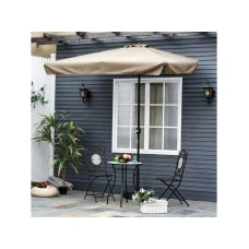 ModernHome Veliki pravugaoni suncobran Beige ModernHome Veliki pravugaoni suncobran Beige