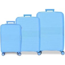 MOVOM Komplet proširivih kofera od polipropilena 55cm-68cm-78cm Inari sky blue 53294 MOVOM Komplet proširivih kofera od polipropilena 55cm-68cm-78cm Inari sky blue 53294