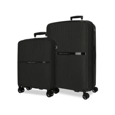 MOVOM Putni koferi od polipropilena 56cm i 66cm Moon black