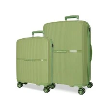 MOVOM Putni koferi od polipropilena 56cm i 66cm Moon green