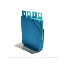 MUITOMAS MUITOMAS set plastičnih daski za sečenje sa stalkom u PLAVOJ boji