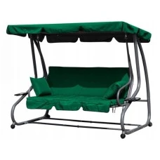 MultiGarden Bastenska ljuljaska - lezaljka 2u1 green