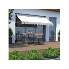 MultiGarden Tenda za terasu i balkon sa podešavanjem visine 3x1.2m Beige