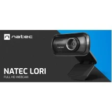 NATEC LORI, Web kamera, Full HD 1080p, Max. 30fps, crna (NKI-1671) NATEC LORI, Web kamera, Full HD 1080p, Max. 30fps, crna (NKI-1671)