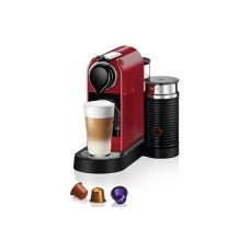 NESPRESSO CitiZ&milk Cherry Red Aparat za kafu i aparat za pravljenje pene od mleka (C123-EUCRN2-S)