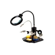 NINGBO Držač sa lupom ''treća ruka''- set za lemljenje NINGBO Držač sa lupom ''treća ruka''- set za lemljenje