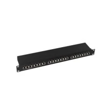 OWIRE 19''/1U Cat6A 24 porta patch panel OWIRE 19''/1U Cat6A 24 porta patch panel