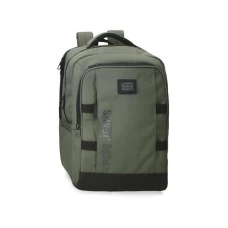 Pepe Jeans Ranac 44cm sa pregradama za laptop i tablet Matlock khaki