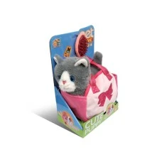 PERTINI Plišana maca u torbici