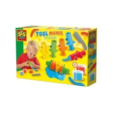 PERTINI Ses Creative Plastelin set sa alatom za oblikovanje