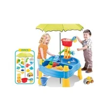 PERTINI Veliki sto za vodu i pesak sa suncobranom PERTINI Veliki sto za vodu i pesak sa suncobranom