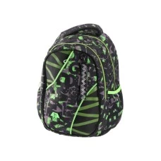 PLAY Apollo 253, ranac ergo, mesh, Green lines