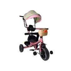 Playtime 4002 Tricikl Quick & Roll roze