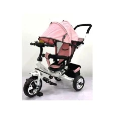 Playtime 411 Tricikl sa podesivim naslonom roze