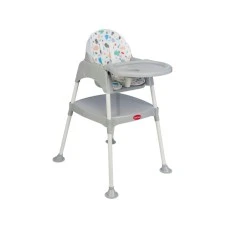 Playtime 614 Stolica za hranjenje 2u1 siva