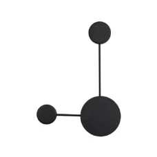 RABALUX Zidna lampa Amadeo crna 6258