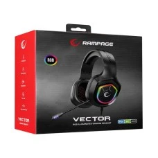 RAMPAGE Slusalice sa mikrofonom (RM-K90, CRNE) RAMPAGE Slusalice sa mikrofonom (RM-K90, CRNE)