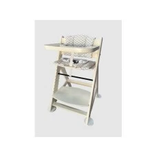 RASTIMO ZAJEDNO Stolica, Drvena, Rastuća, Bela (SW10749)