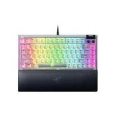 RAZER BlackWidow V4 75% - Hot-swappable Mechanical Gaming Keyboard - Phantom White Edition - US Layout