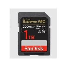 SANDISK SDXC 1TB Extreme ProDeluxe 200MB/s UHS-I Class10 U3 V30