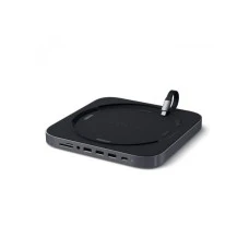 SATECHI Aluminium Type-C Stand and Hub for Mac Mini - Space Grey(ST-ABHFM)