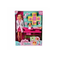 SIMBA STEFFI LUTKA SET DOKTORKA SA BEBOM