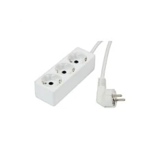 TEHNOELEKTRO Razvodnik sa 3 mesta 2m 2.5mm2 Šifra PPK03-2/WH